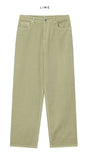 Wilt Pigment Wide Cotton Pants