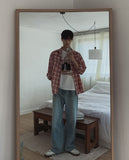 Bard Brush Washed Denim Pants