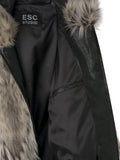 young and rich fur hoodie jacket