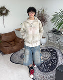 Shirato Camo Bermuda Denim Pants