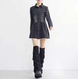 Mine denim one piece