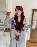 [U-BASIC] Boldy Brushed Crop Sleeveless