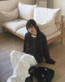 Convi Stripe Loose Fit 2-Way Hooded Zip-Up