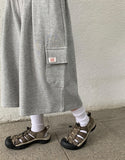 Pept Patch Banding Cargo Bermuda Pants