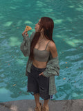 Chex Check Overfit Cotton Shirt