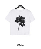 Riel Flower Crop Short Sleeve Tee