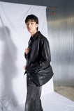 [Real Leather] Lambskin Overfit Two Way Single Jacket