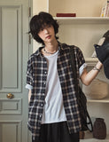 Alo summer linen checked shirt
