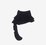 Hoaen Unbal Tiered Skirt