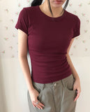 Koppel Round-Neck Short-Sleeve T-Shirt
