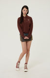 Medal Point Collar Knits