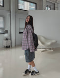 Zipper Two Way Cargo Bermuda Pants