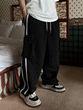 Nylon Trackline Cargo Pants