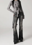 Fold cow denim
