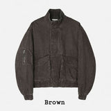 Lauto Washed Bomber Jacket