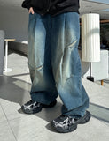 Lang Balloon Antique Amekaji Denim Pants
