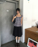 Tenka eyelet strap leather shoulder bag