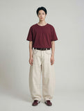 Boy Crop U-Neck Short Sleeve T-Shirt