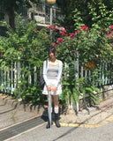 Haren Tiered Frill Banding Short Pants
