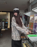 Treez Real Pattern Loose Fit Long Sleeve