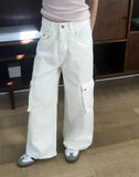 The Nut Cargo Pocket Wide Pants