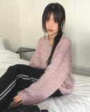 Onne Alpaca Wool Bocashi V-neck Knit