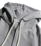 Overround heavyweight hoodie zip-up