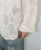 FEATHERY LACE SHIRT