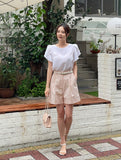 Kint Tulip Short Sleeve Blouse