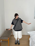 Wickin Pintuck Adjust Bermuda Pants