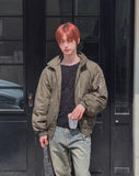 Bern Cotton Crop Zipper Blouson