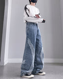 Snitch Curb Stone Wide Denim