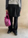 Gain Shirring Banding Balloon Mini Skirt