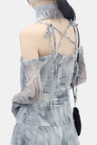 Lato Wave Off-Shoulder One Piece