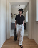 Collide nylon short sleeves shirt