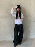 Onte Adjust Pocket Snap Wide Pants