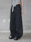 Maecho Zebra Denim Pants