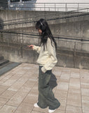 Newsy Washing Wide Denim Pants