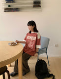 Petty Color Matching Over Short Sleeve Tee