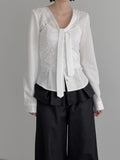 Eve Tie Snap Blouse