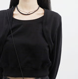 Kander Bolero Cropped Sweatshirt