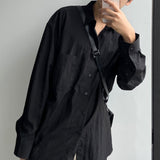 Bohemian pleated shirt
