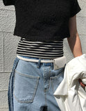 OCEAN STRIPE SLEEVELESS