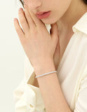 Essence Silver 4 Prong Tennis Bracelet 3mm