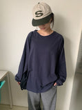 Senkyu Basic Raglan Over Long Sleeve Tee
