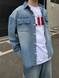 Sand Washed Denim Shirt