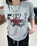 Laen Crack Star Short Sleeve Tee