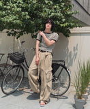 Summer Belted New Cargo Pants