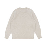 Clock raglan knit