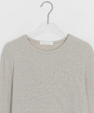 Melhi Dankers Rib Round Long Sleeve Tee